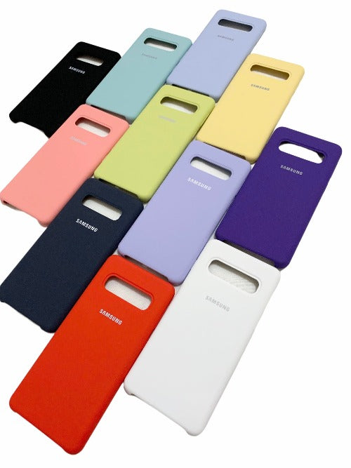 Back silicone case for Samsung Galaxy S8 S8+ S9 S9+ S10 S10+ S10e/lite