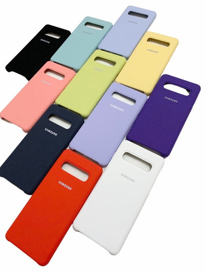 Back silicone case for Samsung Galaxy S8 S8+ S9 S9+ S10 S10+ S10e/lite