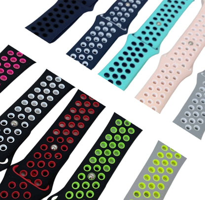 Perforated silicone Sport bands for Apple iwatches - FONIX24SHOP