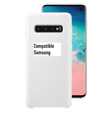 Back silicone case for Samsung Galaxy S8 S8+ S9 S9+ S10 S10+ S10e/lite